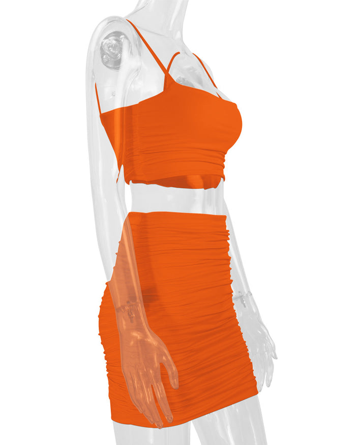 Emani Co-Ord - Fluorescent Orange