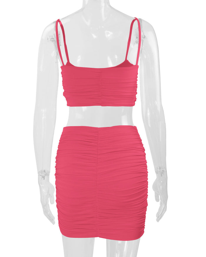 Emani Co-Ord - Fluorescent Pink
