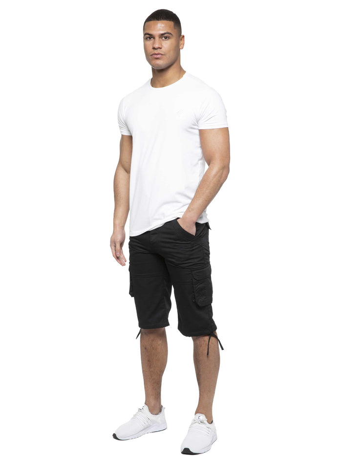 EZS426 SHORTS Enzo | Mens Cargo Combat Shorts ENZO RAWDENIM