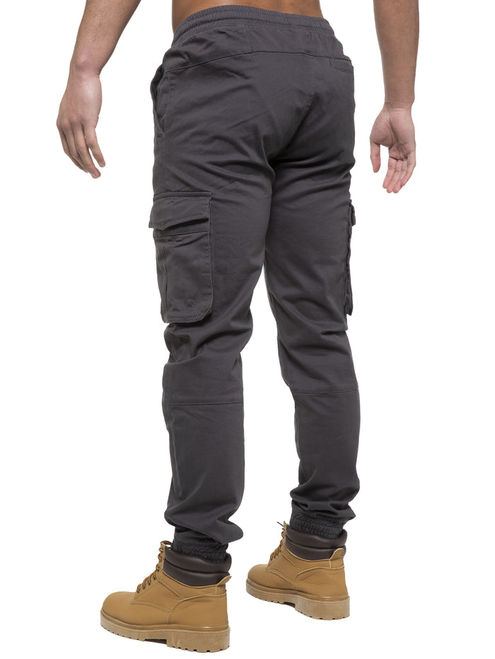 EZ427 Enzo | Mens Cargo Jogger Jeans ENZO RAWDENIM