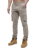 EZ425 Enzo | Mens Cargo Straight Fit Jeans ENZO RAWDENIM