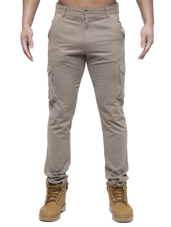 EZ425 Enzo | Mens Cargo Straight Fit Jeans ENZO RAWDENIM