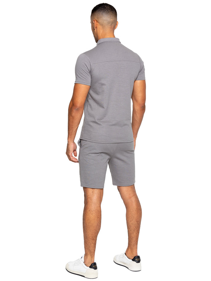 EZPL617 & EZS619 Enzo | Mens Polo Tracksuit Set ENZO RAWDENIM