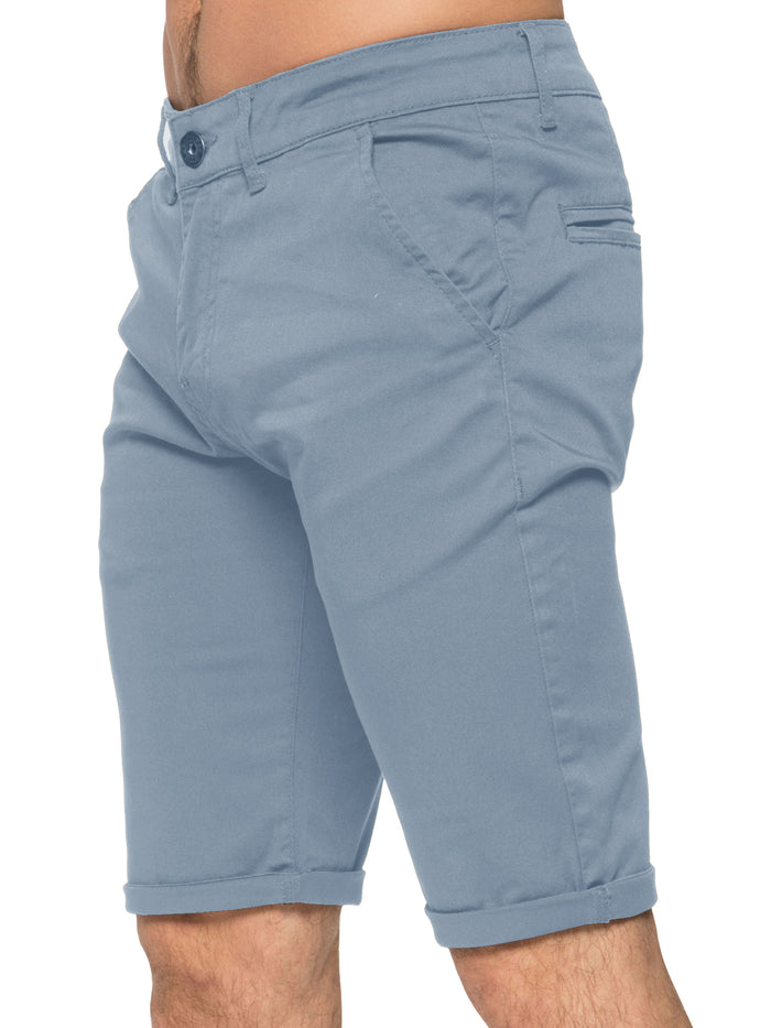 EZS348 NEW Enzo | Mens Slim Fit Chino Shorts ENZO RAWDENIM