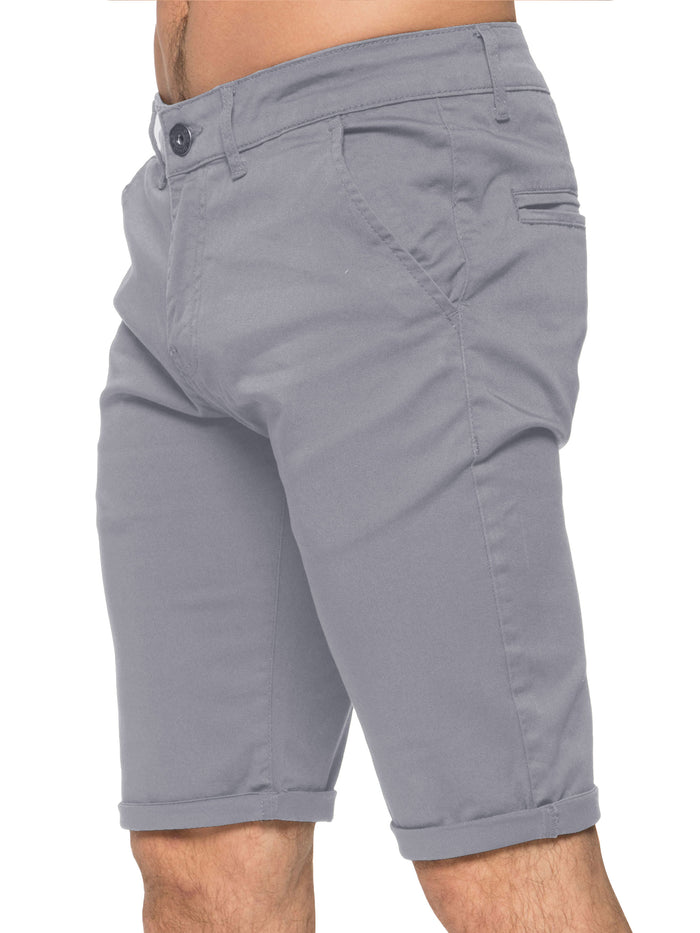 EZS348 NEW Enzo | Mens Slim Fit Chino Shorts ENZO RAWDENIM