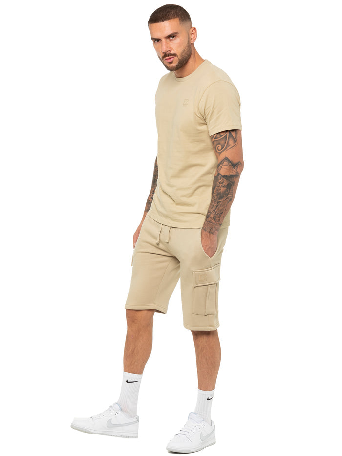 EZTS603 & EZSC602 Enzo | Mens T-Shirt Tracksuit Set With Shorts ENZO RAWDENIM