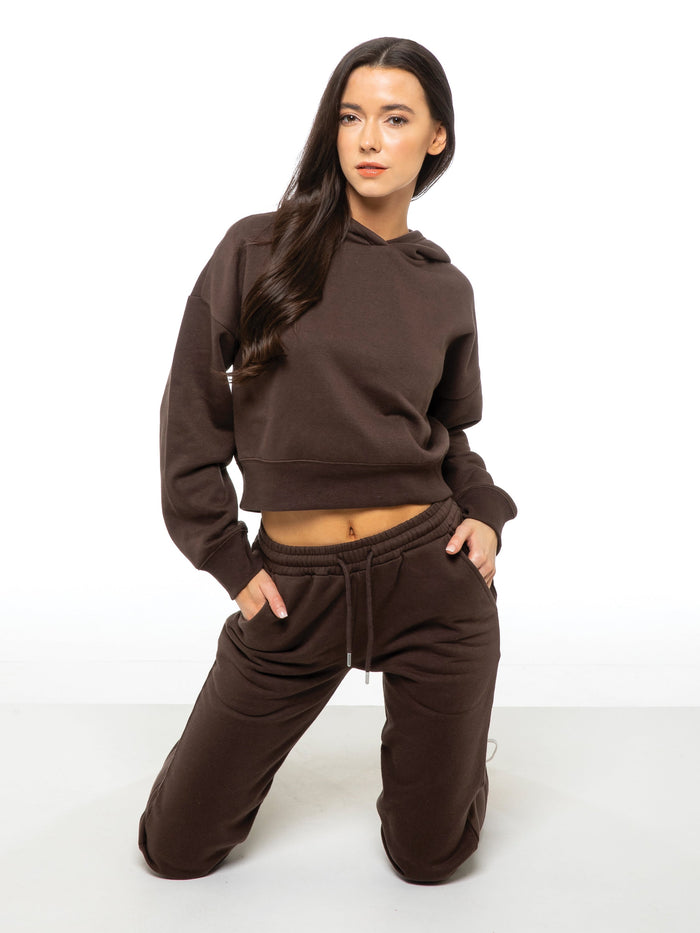 EZLHD588 Womens Cropped Hoodie GUEST BRAND RAWDENIM