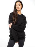 EZLSW589 Enzo | Womens Oversized Sweatshirt (Copy) ENZO RAWDENIM