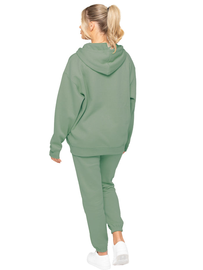 Enzo | Womens Oversized Zipped Hoodie