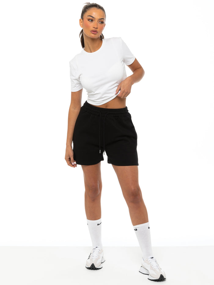EZLS597 Enzo | Womens Sweat Shorts RAWDENIM RAWDENIM