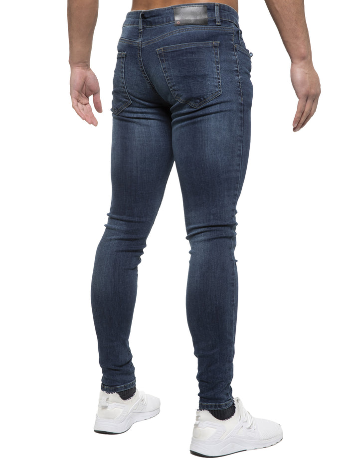 EM627 ETO | Mens Designer Slim Skinny Fit Stretch Jeans ETO RAWDENIM