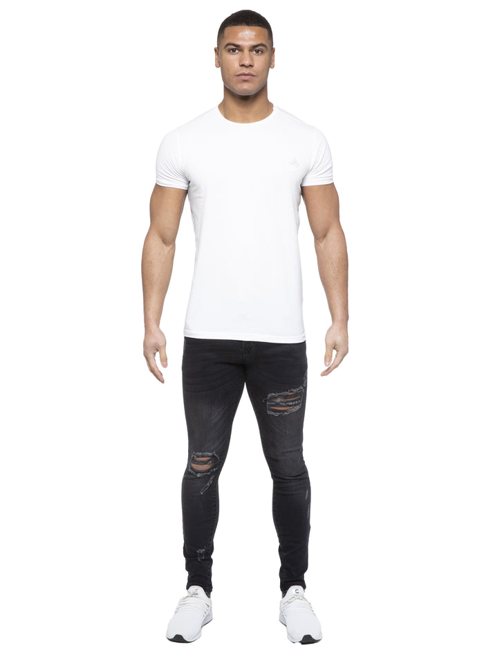 EM628 ETO | Mens Skinny Ripped Jeans ETO RAWDENIM