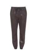 Faux Leather Jog Pant