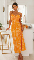 Felix Maxi Dress - Orange