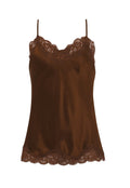 Floral Lace Silk Cami