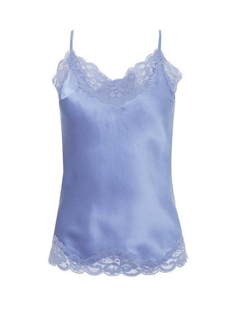Floral Lace Silk Cami