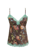 Floral Sparkle Lace Cami