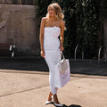 Flower Diva Dress-White