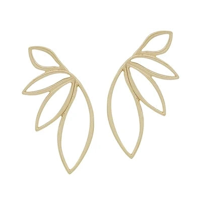 Flower Fan Earring
