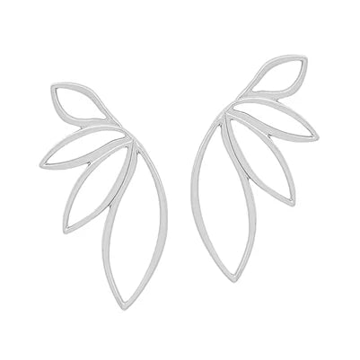 Flower Fan Earring