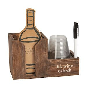 Fun O’Clock Wooden Caddy