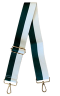 Game Day Bag Strap in Green/White