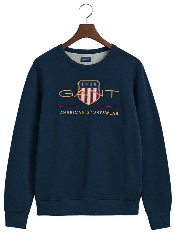 GANT_SWT_ARC_SHIELD RAWDENIM RAWDENIM