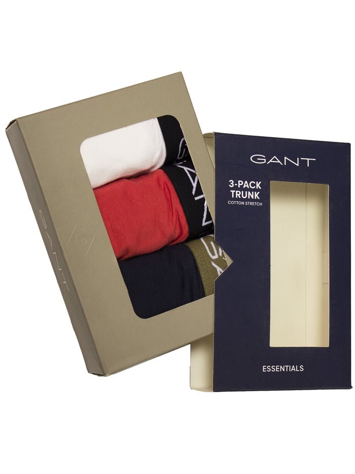GANT_BOXERS ASTD 3PK Gant | Mens Boxers Assorted (3 Pack) GANT RAWDENIM