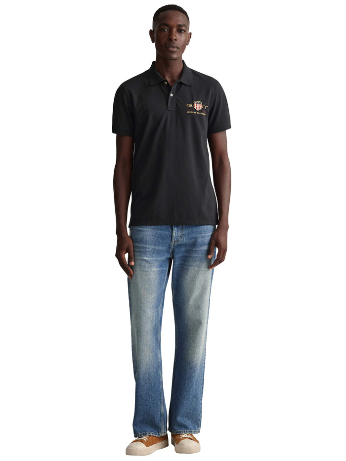 GANT POLO AMERICAN Gant Mens Original Designer Polo Shirt GANT RAWDENIM