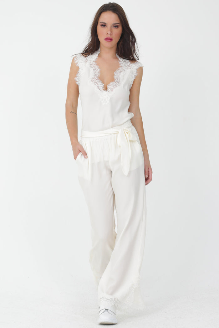 Gina Lace Camisole Dove