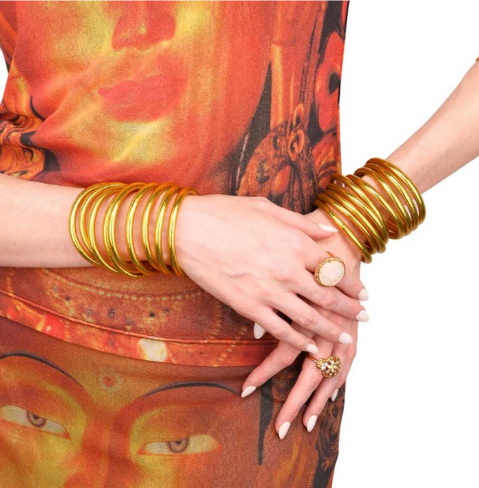 Gold All Weather Bangles® (AWB®) - Serenity Prayer