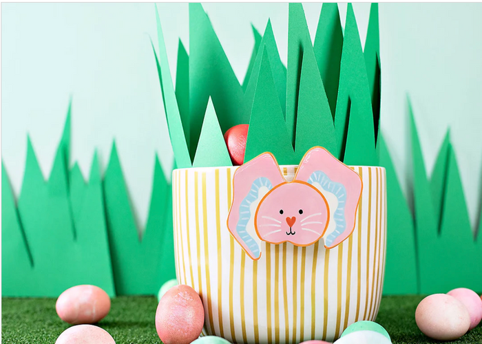 Gold Stripe Mini Happy Everything Bowl