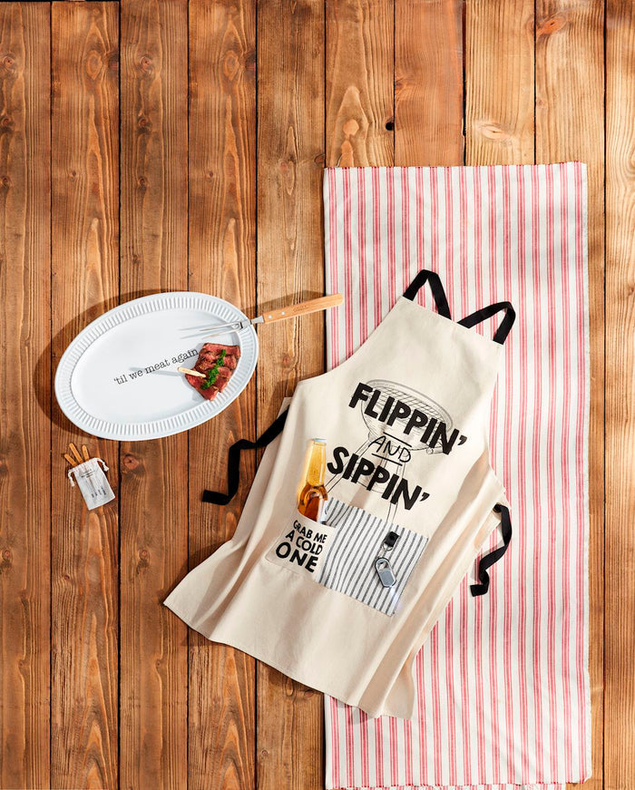 Grilled Platter & Fork Set