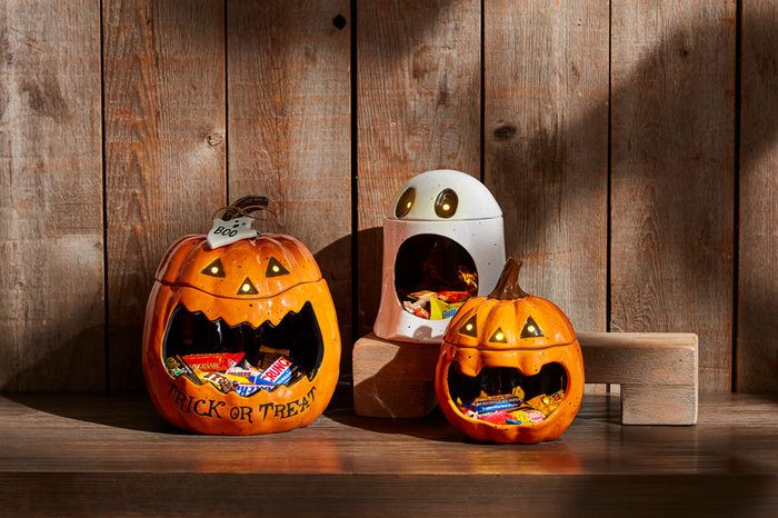 Halloween Open Candy Container