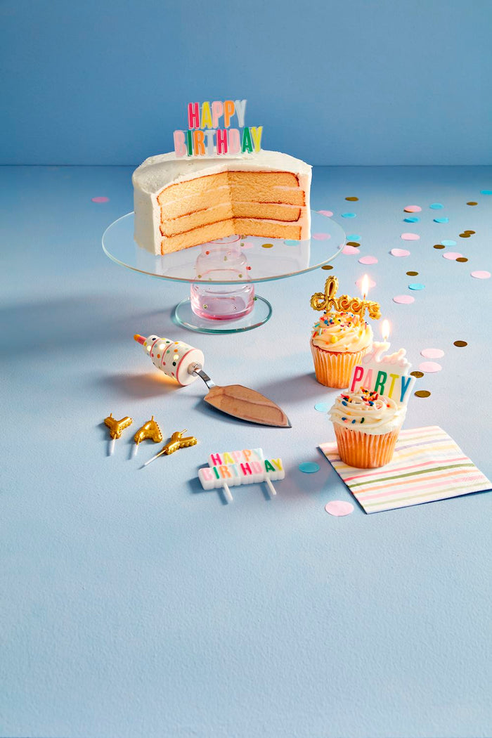 Happy Birthday Musical Light-Up Cake Server