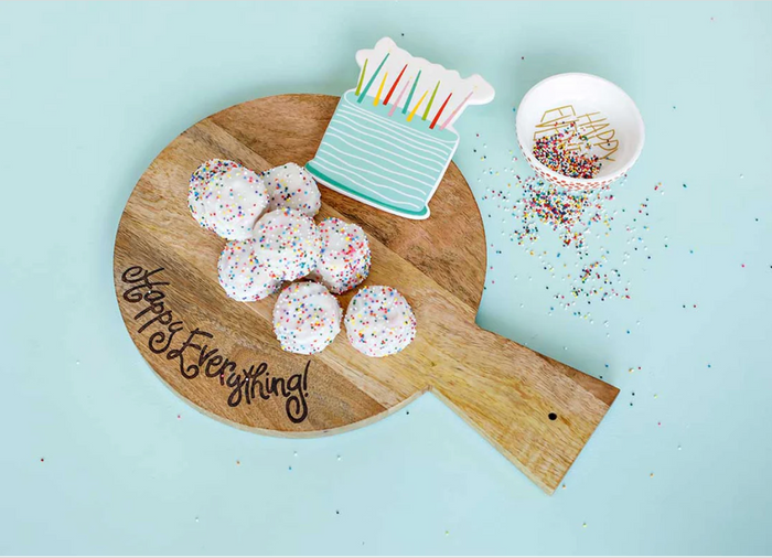Happy Everything Mini Wooden Serving Board