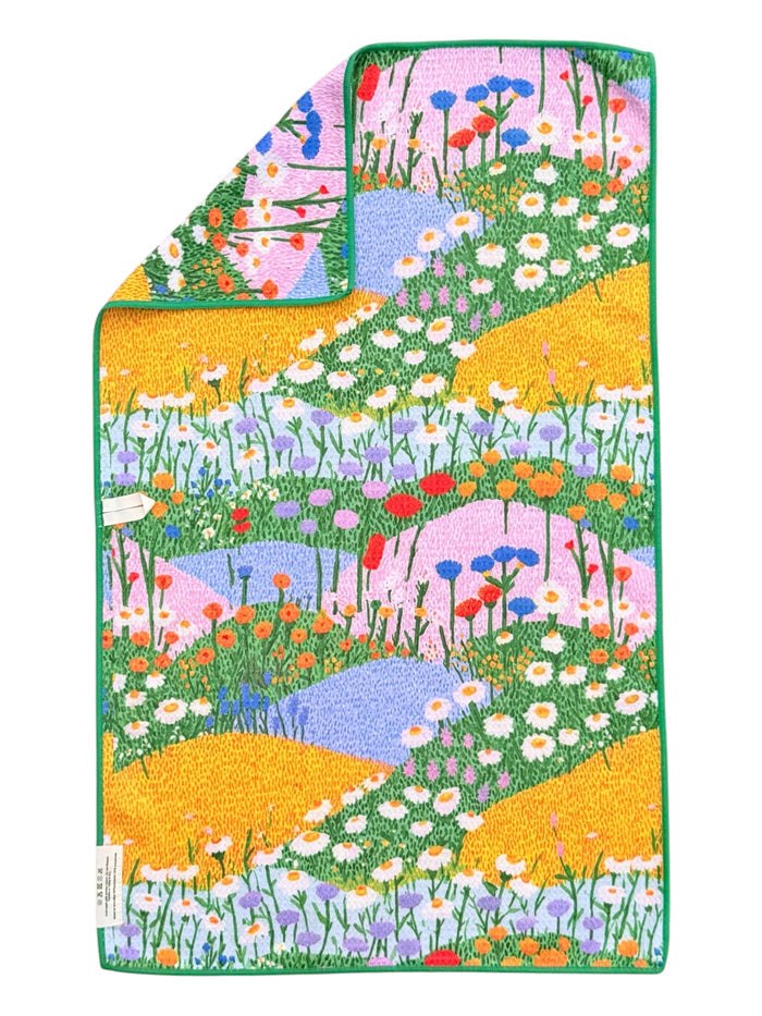 Happy Hills: Double-Sided Hand Towel