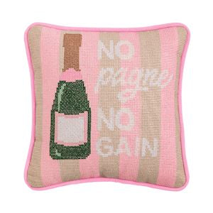 Happy Hour Needlepoint Pillows