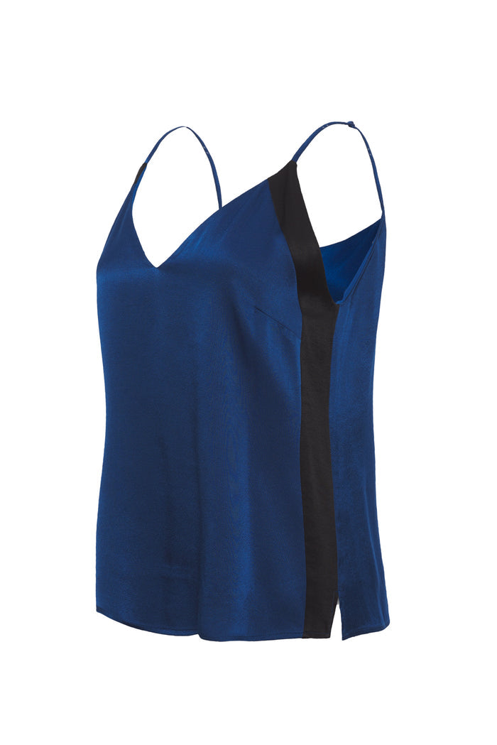 Hayley Racer Cami - Tanzanite Blue