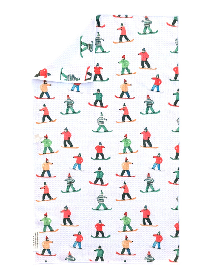 Hit The Slopes: Double-Sided Hand Towel