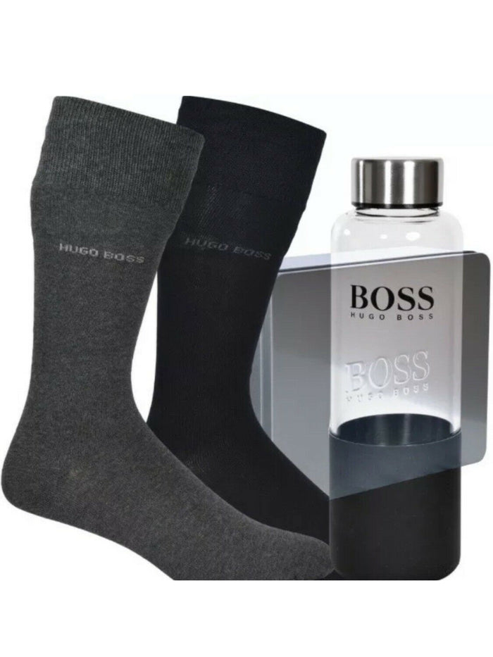 Hugo BOSS | Mens Socks Glass Bottle Gift Set RAWDENIM RAWDENIM