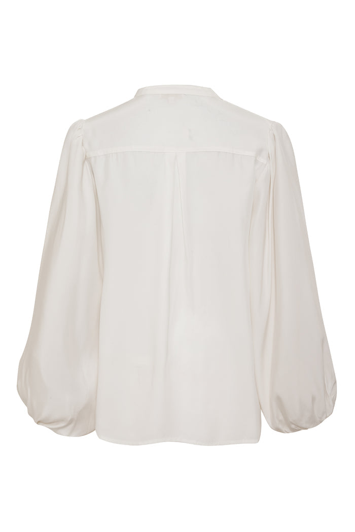 Isabela Sleeve Top Bright White