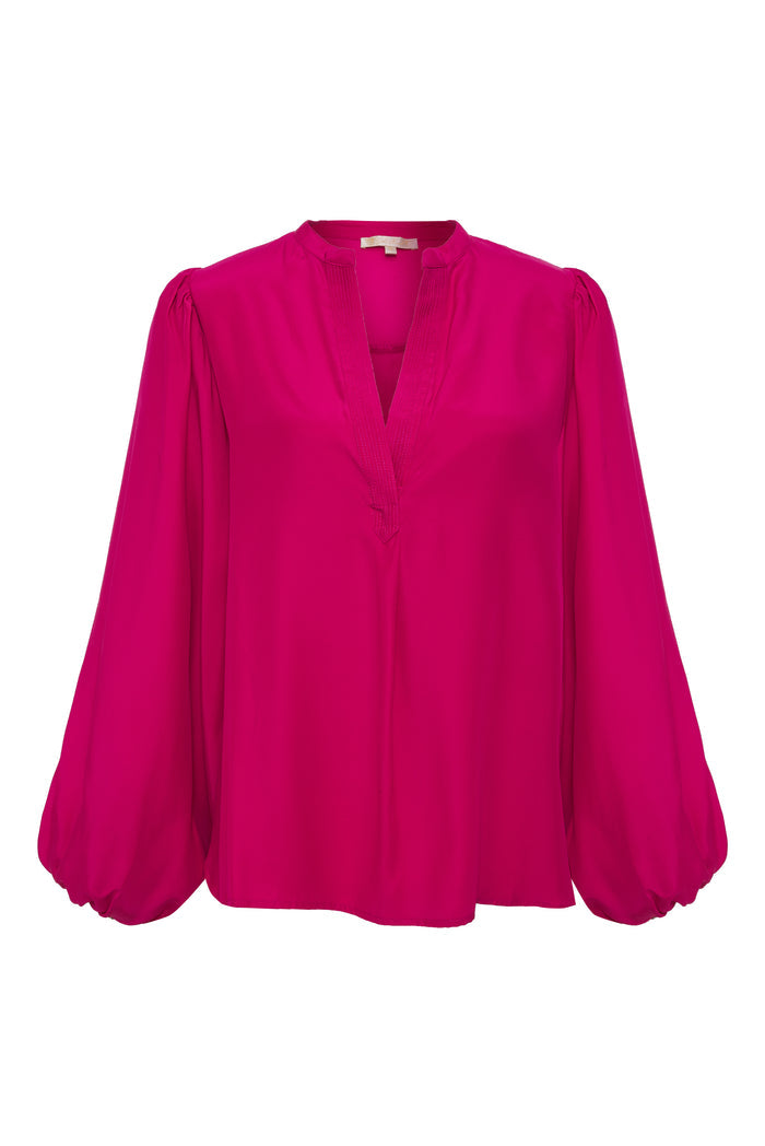 Isabela Sleeve Top Pink Pink