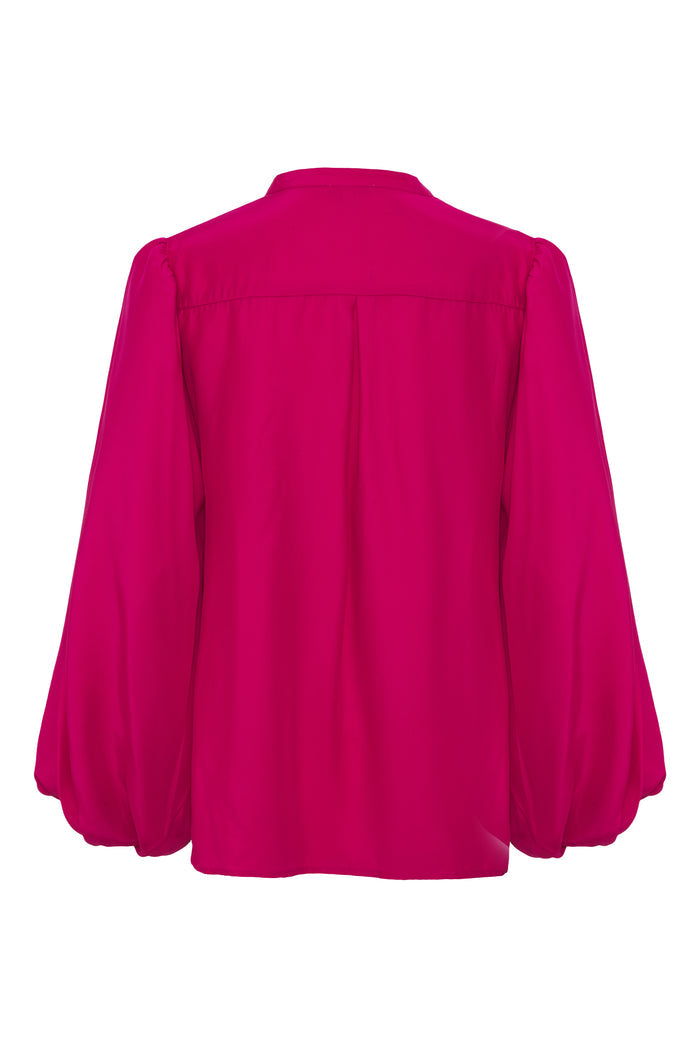 Isabela Sleeve Top Pink Pink