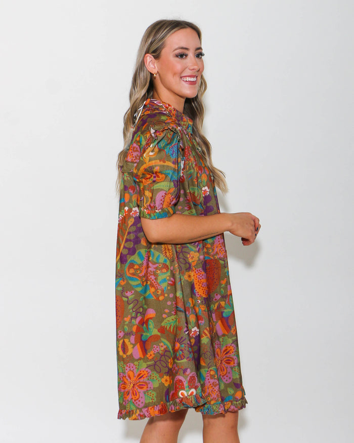 Ivy Jane | Mod Flair Corduroy Dress