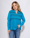 Ivy Jane | Wait For Me Top in Turquoise