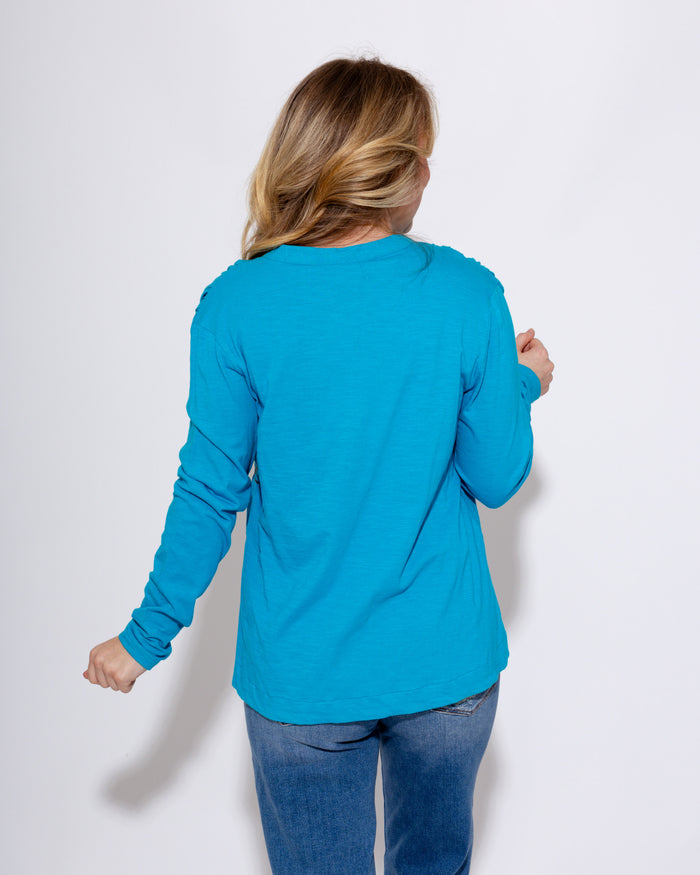 Ivy Jane | Wait For Me Top in Turquoise