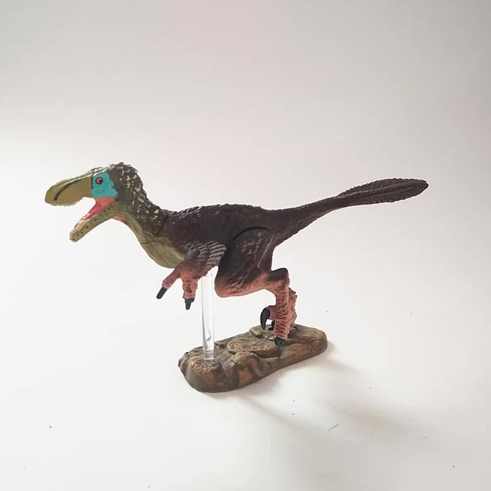Japan Kazunari Araki Deinonychus Dinosaur PVC mini figure figurine Model with base