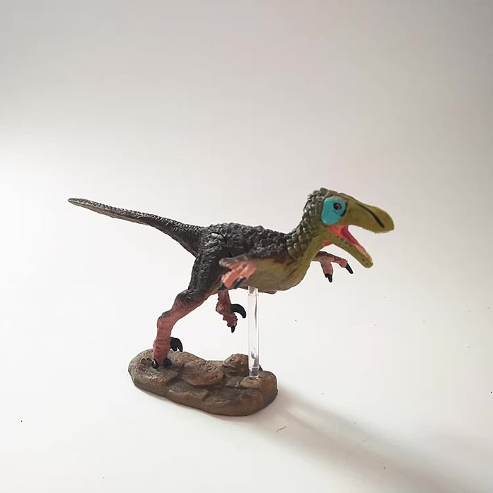 Japan Kazunari Araki Deinonychus Dinosaur PVC mini figure figurine Model with base
