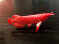 Japan Red Asian Arowana ancient fish animal PVC mini Figure Model Figurine